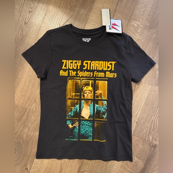 NWT David  Bowie- Ziggy phone booth t-shirt, xs - Picture 1 of 5
